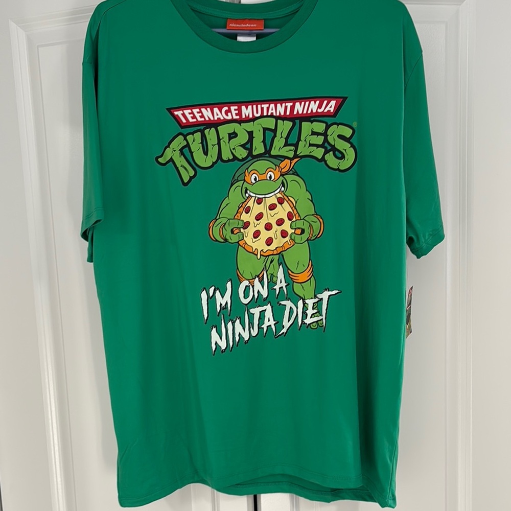 Teenage Mutant Ninja Turtles Green Graphic Tee
